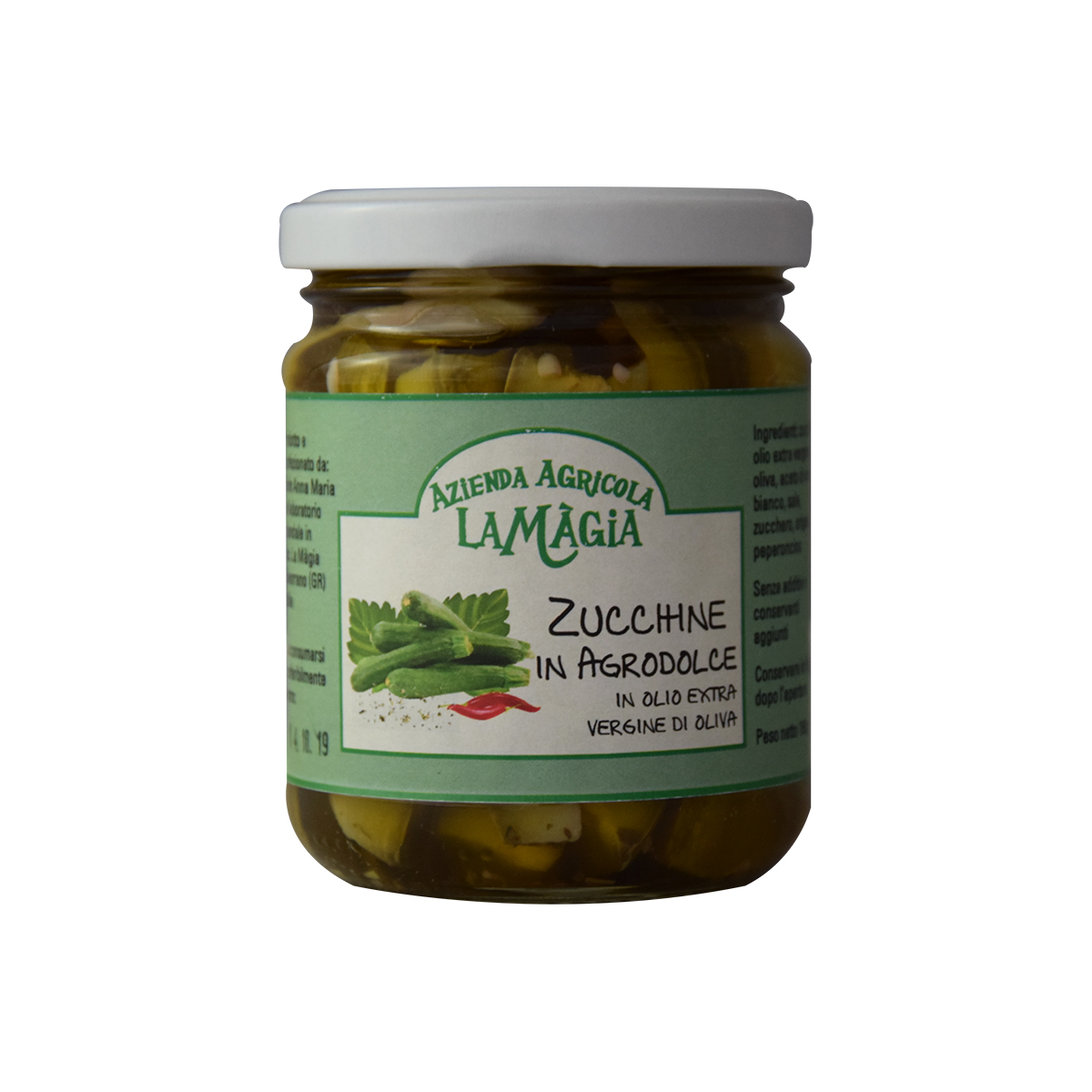 Verdure sott'olio: Zucchine in agrodolce - Azienda ...